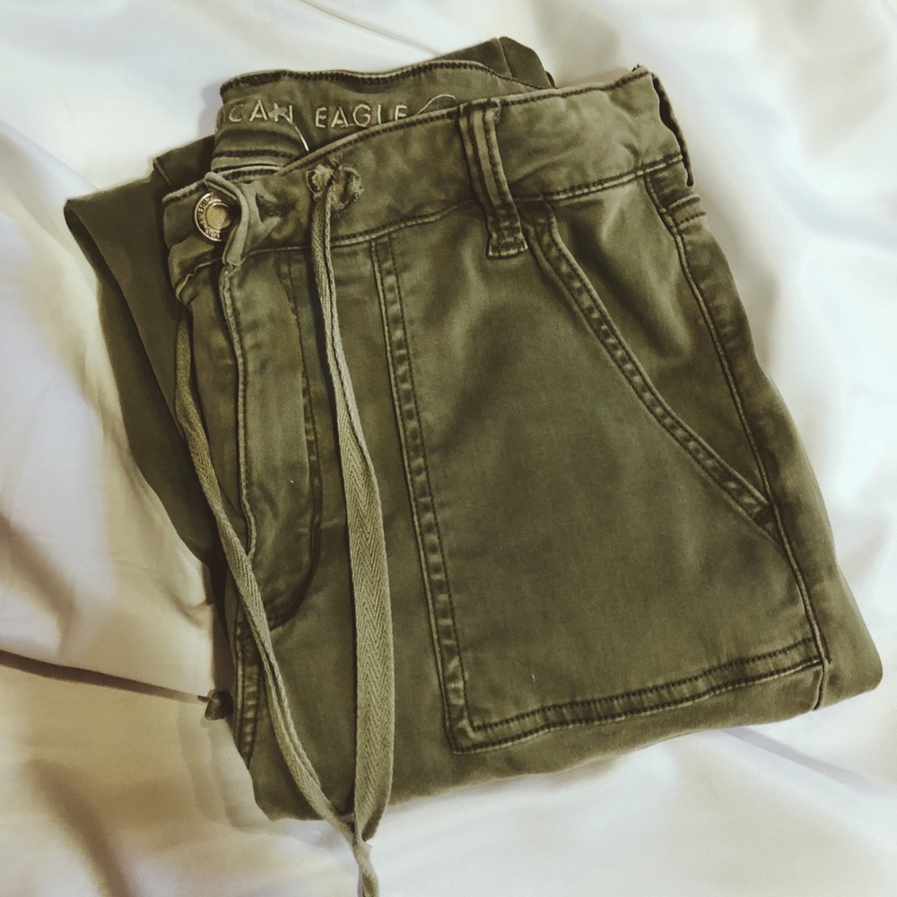 AEO army super stretch jeans